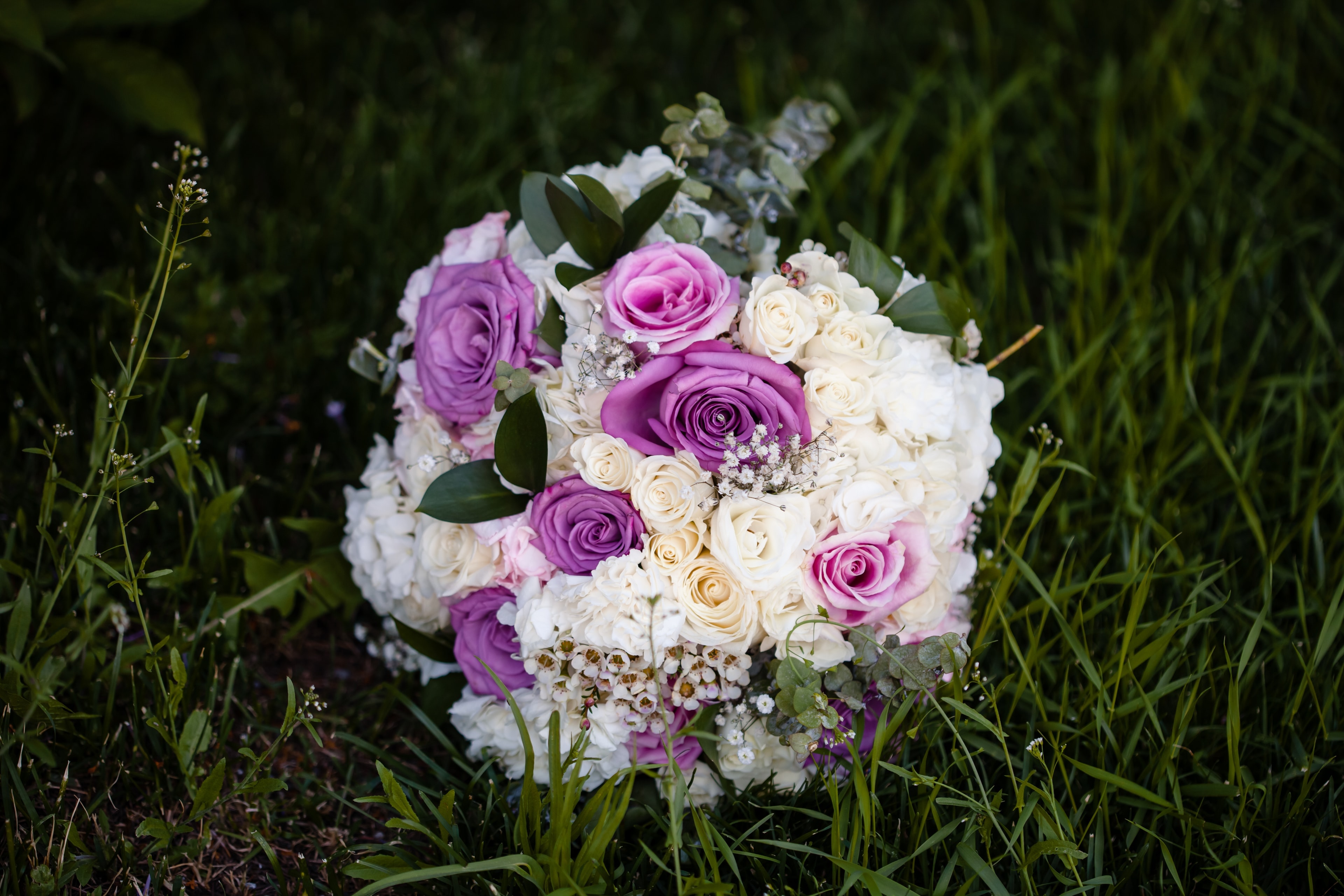 Wedding ceremony floral arch backdrop